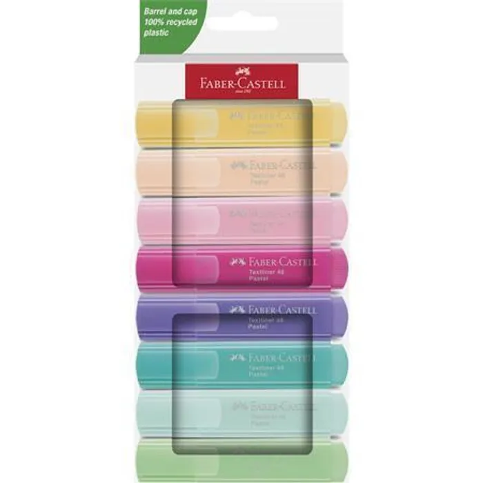 Hauptbild des Produkts Zvýrazňovač Faber-Castell Textliner 46 Pastel sada 8 ks