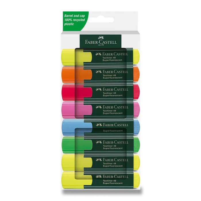 Hauptbild des Produkts Zvýrazňovač Faber-Castell Textliner 48 sada 8 barev