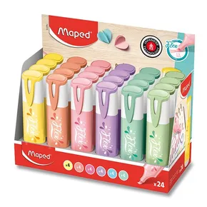 Maped Fluo Peps Pastel Highlighter Set 24 Stück