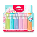 Zvýrazňovač Maped Fluo Peps Pastel sada 6 barev