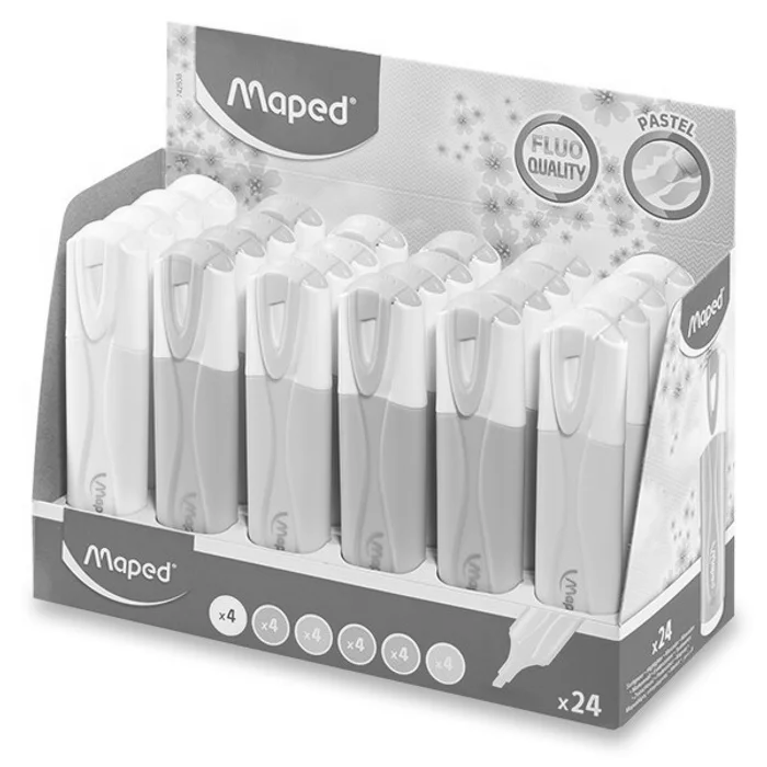 Hauptbild des Produkts Zvýrazňovač Maped Fluo Peps Pastel stojánek