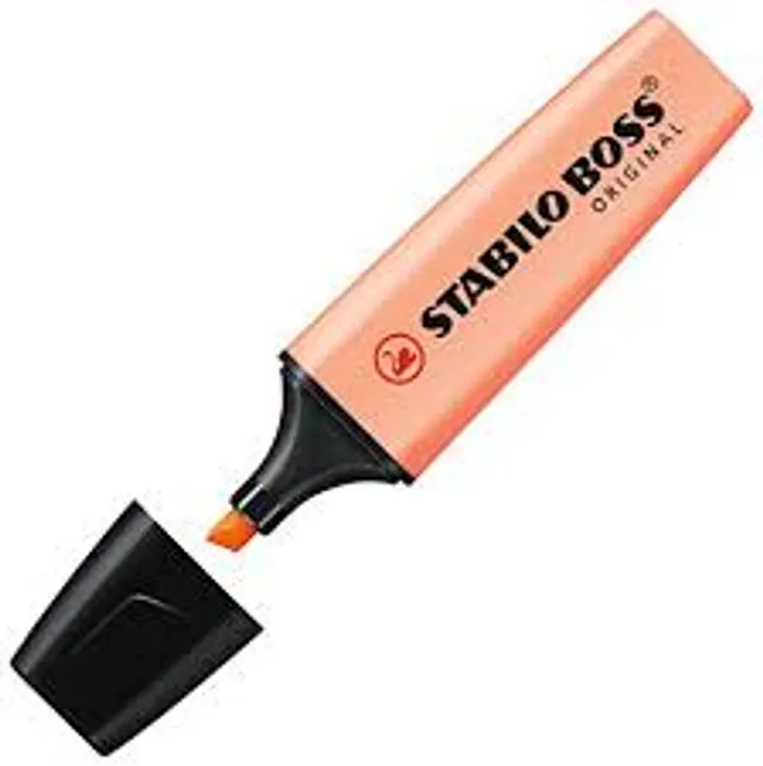 Hauptbild des Produkts Zvýrazňovač STABILO BOSS ORIGINAL Pastel - broskev [1 ks]