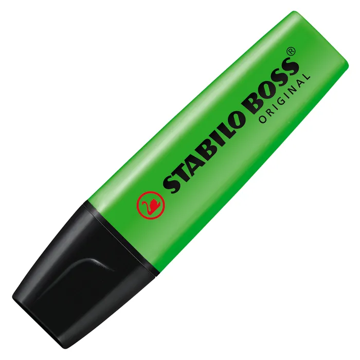 Hauptbild des Produkts Zvýrazňovač STABILO BOSS ORIGINAL - zelená [1 ks]