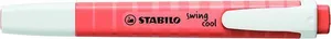 STABILO swing cool Pastel Textmarker - korallenrot [1 Stk]