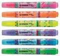 Highlighter "Swing Cool Festival Spirit", blue, 1-4 mm, STABILO