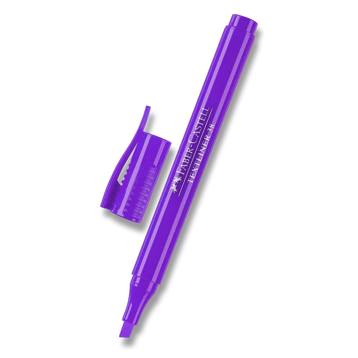 Hauptbild des Produkts Zvýrazňovač Textliner 38 superfluorescenční, fialová Faber Castell 157736