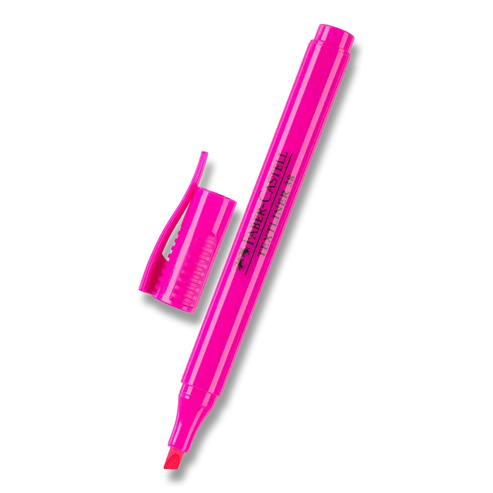 Hauptbild des Produkts Zvýrazňovač Textliner 38 superfluorescenční, růžová Faber Castell 157728