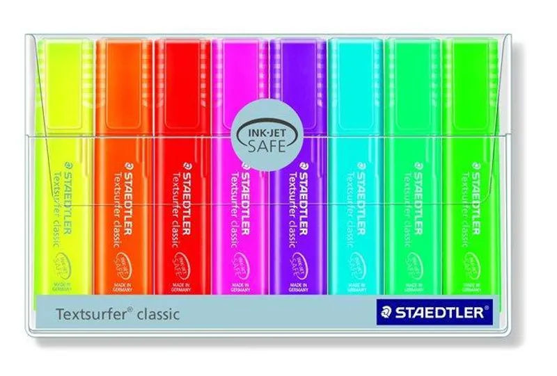 Hauptbild des Produkts Zvýrazňovač "Textsurfer classic 364", 8 barev, 1-5mm, STAEDTLER