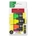 Zvýrazňovače Faber-Castell Short TXTLNR SF 4 ks
