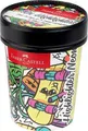 Faber-Castell Textliner 46 Ice Cream Superfluorescent Textmarker – 10 Stück