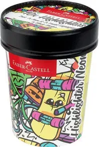 Faber-Castell Textliner 46 Ice Cream Superfluorescent Textmarker – 10 Stück