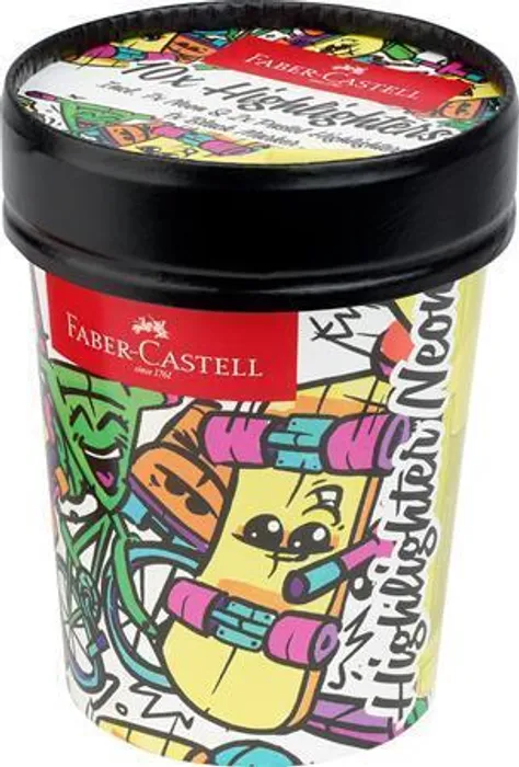 Hauptbild des Produkts Zvýrazňovače Faber-Castell Textliner 46 Ice Cream Superfluorescent - 10 ks