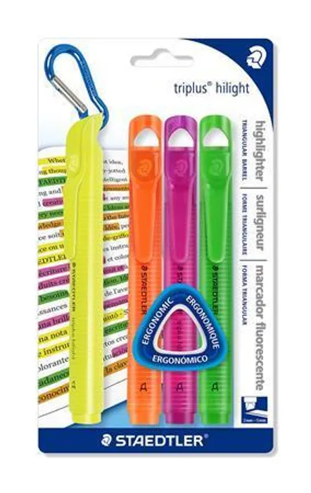 Hauptbild des Produkts Zvýrazňovače "Triplus", sada, 4ks, 2-5 mm, STAEDTLER