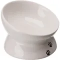 Weiteres Produktbild Erhöhte ergonomische Keramikschale, 0,15 l/o 13 cm, weiß