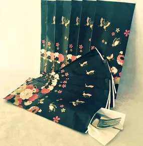 Bestecktasche Asiatische Servietten [125 Stück]