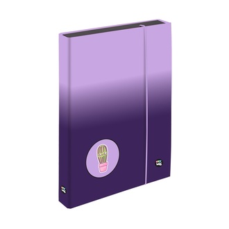Papírenské zboží - Box na sešity A4 Jumbo OXY NEXT Ombre Purple