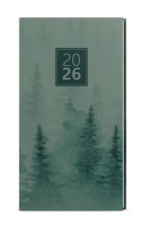 Papírenské zboží - Týdenní diář - Jakub - Lamino - kapesní - Les