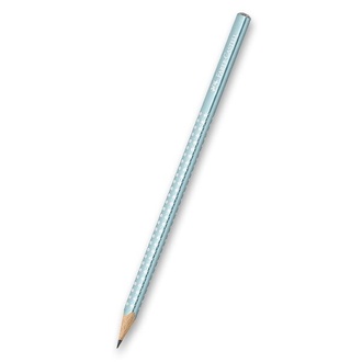 Papírenské zboží - Grafitová tužka Faber-Castell Sparkle - perleťové odstíny,sv. tyrkysová