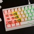 Papírenské zboží - Marvo KG962 EN - R, Tastatur US, Gaming, mechanischer Typ verkabelt (USB), weiß, hintergrundbeleuchtet,