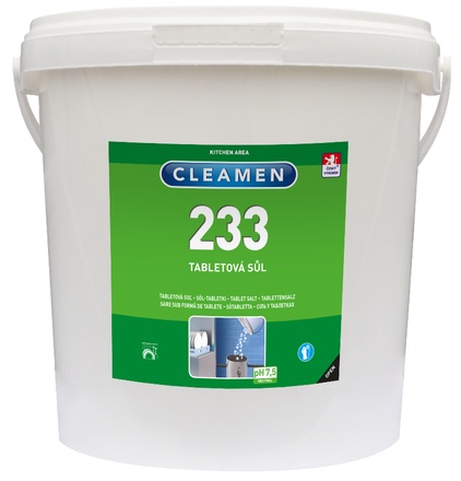 Papírenské zboží - Cleamen 233 sůl do myčky - tablety 10 kg