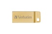 Papírenské zboží - USB-Stick „Exclusive Metal“, 64GB, USB 3.0, VERBATIM gold