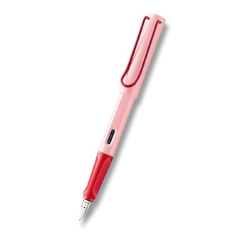 Papírenské zboží - Lamy Safari Cherry Blossom plnicí pero hrot F