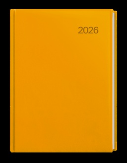 Papírenské zboží - Týdenní diář - Oskar - Vivella - A5 - okrová