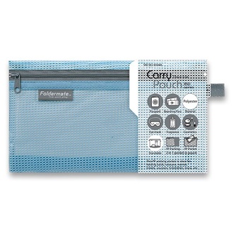 Papírenské zboží - Síťovaná plastová obálka Foldermate Pop Gear DL, modrá