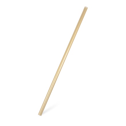 Papírenské zboží - Slámky JUMBO zlaté 25 cm, průměr 8 mm [150 ks]