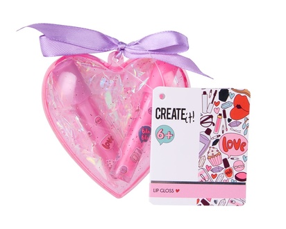 Papírenské zboží - Kosmetická sada srdce, 1ks