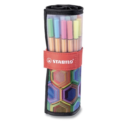 Papírenské zboží - Liner Stabilo Point 88 Rollerset ARTY sada 25 barev