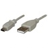 Papírenské zboží - USB Kabel (2.0), USB A M - miniUSB M, 1.8m, schwarz, Logo, Blister