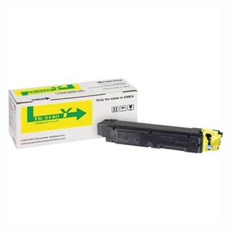 Papírenské zboží - Kyocera originální toner TK-5140Y, yellow, 5000str., 1T02NRANL0, Kyocera ECOSYS M6030cdn,