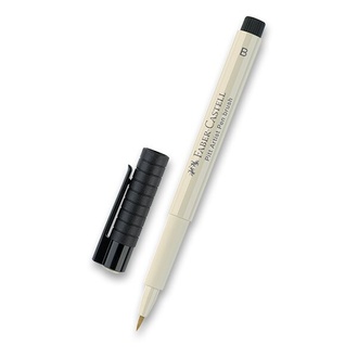Papírenské zboží - Popisovač Faber-Castell Pitt Artist Pen Brush - černé a šedé výběr barev 270