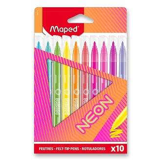 Papírenské zboží - Fixy Maped Neon 10 ks