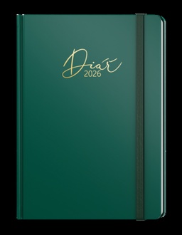 Papírenské zboží - Týdenní diář - Oskar - Luxi - A5 - zelená