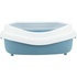 Papírenské zboží - Toilette Primo XXL mit Rand, 56 x 25 x 71 cm, blau/weiß
