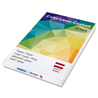 Papírenské zboží - Papír Color Laser Coated A4, matný 200 g, 250 listů