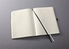 Papírenské zboží - Notizbuch „Conceptum Softwave“, schwarz, exklusiv, DIN A4+, kariert, 194 Blatt, SIGEL