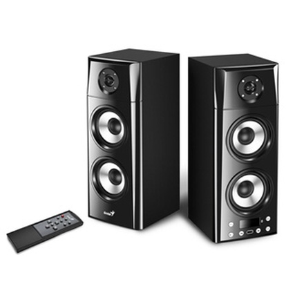 Papírenské zboží - Genius reproduktory SP-HF2800 BT, 2.0, 60W, černé, dálkové ovládání, BT 5.0, 3pásmové, LC