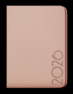 Papírenské zboží - Týdenní diář - Zoro - Tora - A5 - pudrová