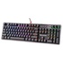 Papírenské zboží - A4Tech B820R, Tastatur CZ, Game, unterbeleuchtet typ verkabelt (USB), schwarz, mechanische