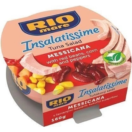 Papírenské zboží - Tuňákový salát "Insalatissime", mexický, 160 g, RIO MARE