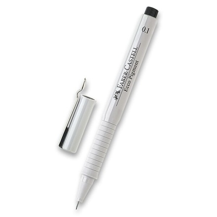 Papírenské zboží - Popisovač Faber-Castell Ecco Pigment - černý 0,1 mm