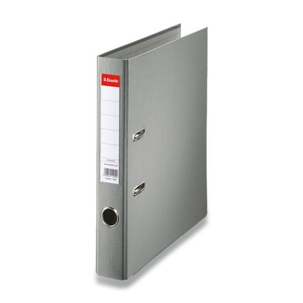 Papírenské zboží - Pákový pořadač Esselte Economy šedý,A4, 50 mm