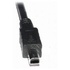 Papírenské zboží - Kabel USB (2.0), USB A M- 4 pin M, 1.7m, černý, Logo, blistr