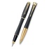 Papírenské zboží - Parker Urban Matt Black CT Füllfederhalter und Kugelschreiber im Set