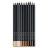 Papírenské zboží - Pastelky Faber-Castell Black Edition tělové barvy, 12 barev