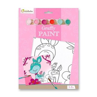 Papírenské zboží - Kreativní sada Avenue Mandarine Graffy Paint - koloušek