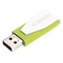 Papírenské zboží - Verbatim USB flash disk, USB 2.0, 32GB, Swivel, Eucalyptus Green, 49815, mit einer drehbaren Kappe